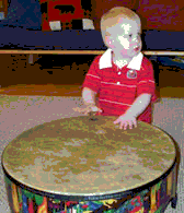 Mike drumming gif